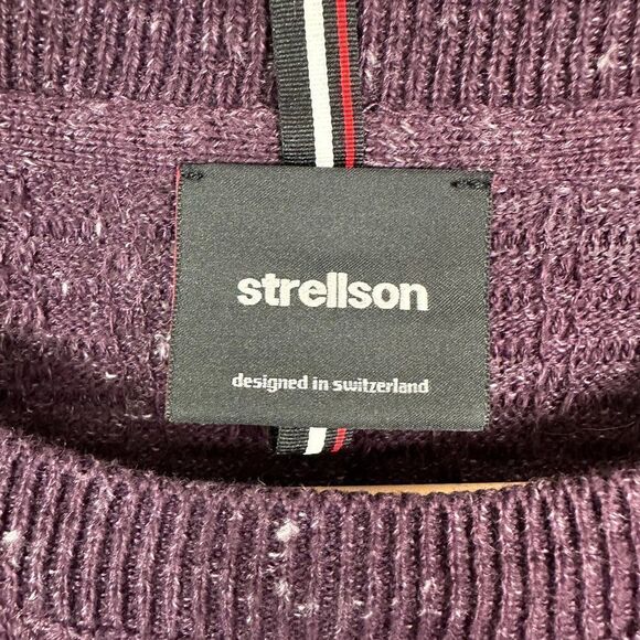 Strellson Switzerland  Pullover Crewneck Knit Sweater  Mens Medium - Picture 2 of 8